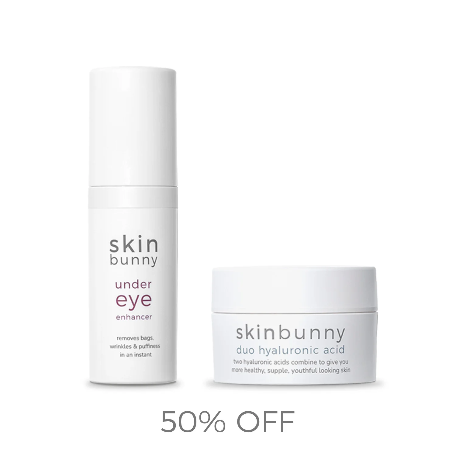 Skinbunny Under Eye Enhancer 100 & FREE Hyaluronic Acid Moisturiser