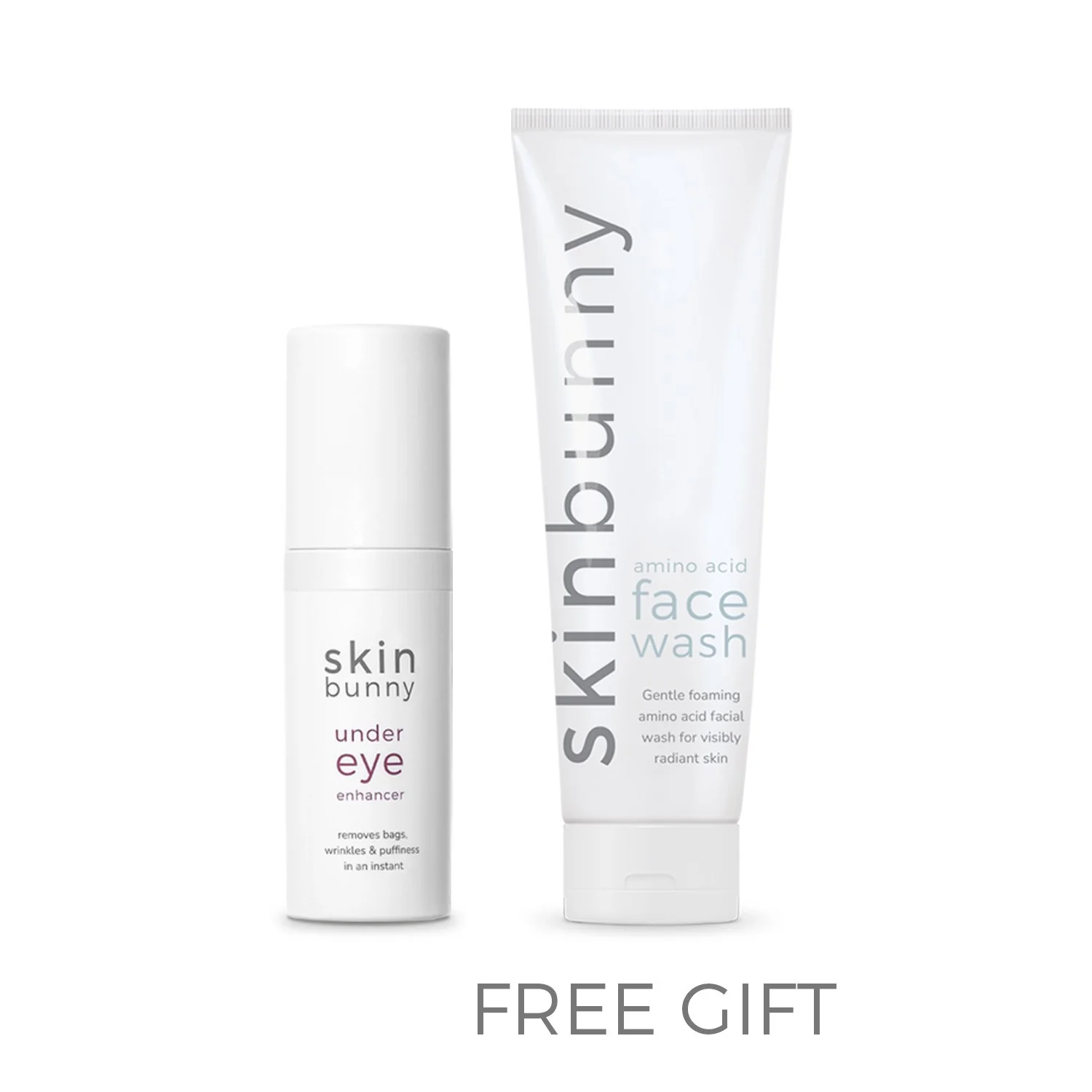 Skinbunny Under Eye Enhancer with Amino Acid Face Wash absolutely FREE